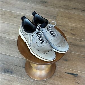 Zero Grand Men's Classic Gray Oxford Shoes